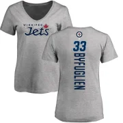 Dustin Byfuglien Women's Winnipeg Jets Backer T-Shirt - Ash