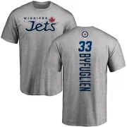 Dustin Byfuglien Youth Winnipeg Jets Backer T-Shirt - Ash