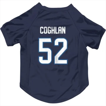 Dylan Coghlan Winnipeg Jets  Dog & Cat Pet Jersey - Navy