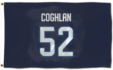 Dylan Coghlan Winnipeg Jets  Flag (3 X 5) - Navy