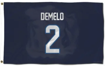 Dylan DeMelo Winnipeg Jets  Flag (3 X 5) - Navy