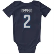 Dylan DeMelo Winnipeg Jets  Infant & Newborn Bodysuit  - Navy