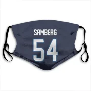 Dylan Samberg Winnipeg Jets  Face Mask - Navy