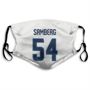 Dylan Samberg Winnipeg Jets  Face Mask - White