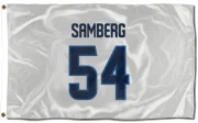 Dylan Samberg Winnipeg Jets  Flag (3 X 5) - White