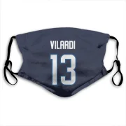 Gabriel Vilardi Winnipeg Jets  Face Mask - Navy