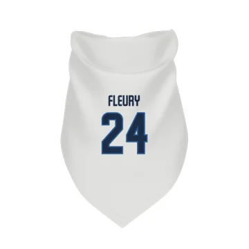 Haydn Fleury Winnipeg Jets  Dog & Cat Pet Bandana - White