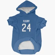 Haydn Fleury Winnipeg Jets  Dog & Cat Pet Hoodie - Blue