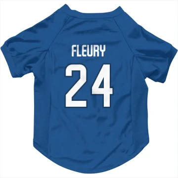 Haydn Fleury Winnipeg Jets  Dog & Cat Pet Jersey - Blue