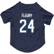 Haydn Fleury Winnipeg Jets  Dog & Cat Pet Jersey - Navy