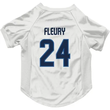 Haydn Fleury Winnipeg Jets  Dog & Cat Pet Jersey - White