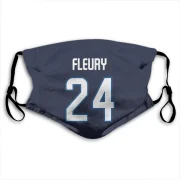 Haydn Fleury Winnipeg Jets  Face Mask - Navy