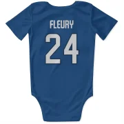 Haydn Fleury Winnipeg Jets  Infant & Newborn Bodysuit - Blue