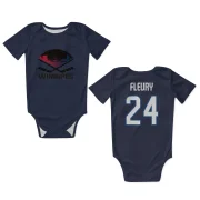 Haydn Fleury Winnipeg Jets  Infant & Newborn Bodysuit - Navy