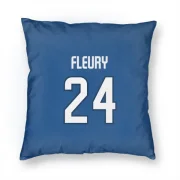 Haydn Fleury Winnipeg Jets  Pillow Cover (18 X 18) - Blue