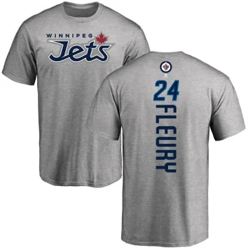 Haydn Fleury Men's Winnipeg Jets Backer T-Shirt - Ash