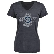 Josh Morrissey Women's Winnipeg Jets Insignia T-Shirt - Navy