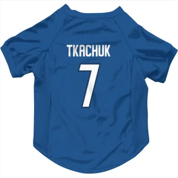 Keith Tkachuk Winnipeg Jets  Dog & Cat Pet Jersey - Blue