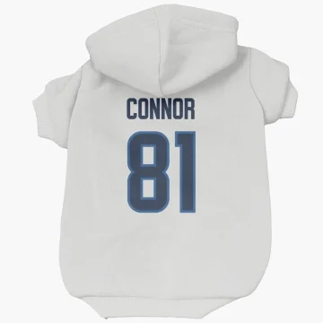 Kyle Connor Winnipeg Jets  Dog & Cat Pet Hoodie - White