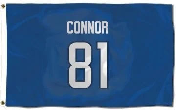 Kyle Connor Winnipeg Jets  Flag (3 X 5) - Blue