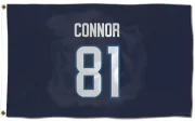 Kyle Connor Winnipeg Jets  Flag (3 X 5) - Navy