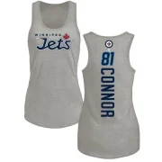 Kyle Connor Women's Winnipeg Jets Branded Backer Tank Top - Ash