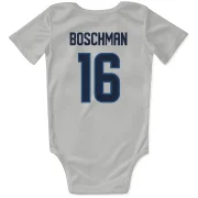 Laurie Boschman Winnipeg Jets  Infant & Newborn Bodysuit  - White