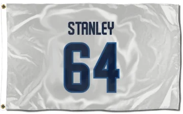 Logan Stanley Winnipeg Jets  Flag (3 X 5) - White