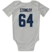 Logan Stanley Winnipeg Jets  Infant & Newborn Bodysuit  - White