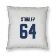 Logan Stanley Winnipeg Jets  Pillow Cover (18 X 18) - White