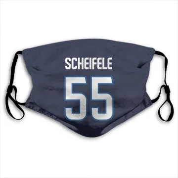 Mark Scheifele Winnipeg Jets  Face Mask - Navy