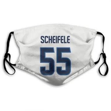 Mark Scheifele Winnipeg Jets  Face Mask - White