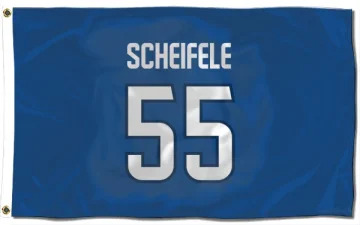 Mark Scheifele Winnipeg Jets  Flag (3 X 5) - Blue