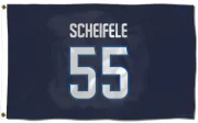 Mark Scheifele Winnipeg Jets  Flag (3 X 5) - Navy