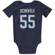 Mark Scheifele Winnipeg Jets  Infant & Newborn Bodysuit  - Navy