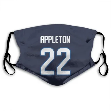 Mason Appleton Winnipeg Jets  Face Mask - Navy