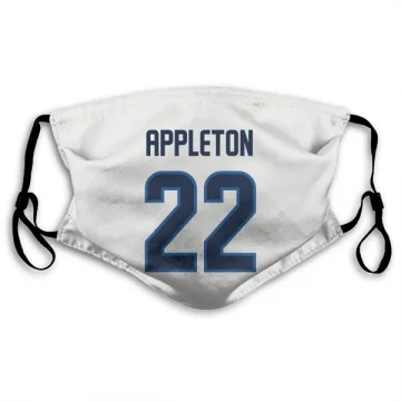 Mason Appleton Winnipeg Jets  Face Mask - White