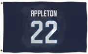 Mason Appleton Winnipeg Jets  Flag (3 X 5) - Navy