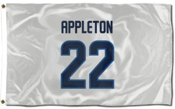 Mason Appleton Winnipeg Jets  Flag (3 X 5) - White