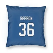 Morgan Barron Winnipeg Jets  Pillow Cover (18 X 18) - Blue