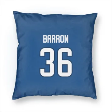 Morgan Barron Winnipeg Jets  Pillow Cover (18 X 18) - Blue