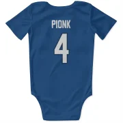 Neal Pionk Winnipeg Jets  Infant & Newborn Bodysuit  - Blue