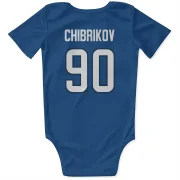 Nikita Chibrikov Winnipeg Jets  Infant & Newborn Bodysuit - Blue