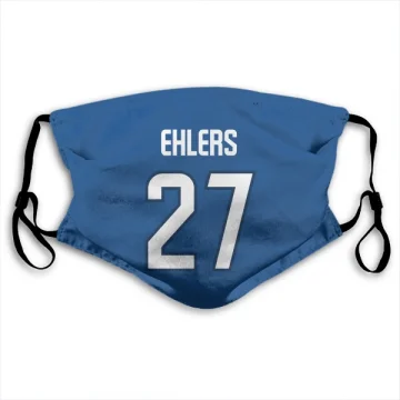 Nikolaj Ehlers Winnipeg Jets  Face Mask - Blue