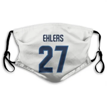 Nikolaj Ehlers Winnipeg Jets  Face Mask - White