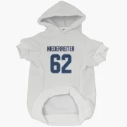 Nino Niederreiter Winnipeg Jets  Dog & Cat Pet Hoodie - White