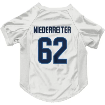 Nino Niederreiter Winnipeg Jets  Dog & Cat Pet Jersey - White