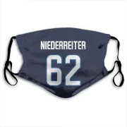 Nino Niederreiter Winnipeg Jets  Face Mask - Navy