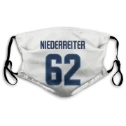 Nino Niederreiter Winnipeg Jets  Face Mask - White