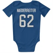 Nino Niederreiter Winnipeg Jets  Infant & Newborn Bodysuit - Blue